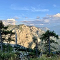 Blick auf die Berge Österreich
