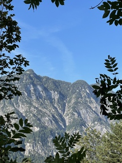 Blick auf die Berge Österreich